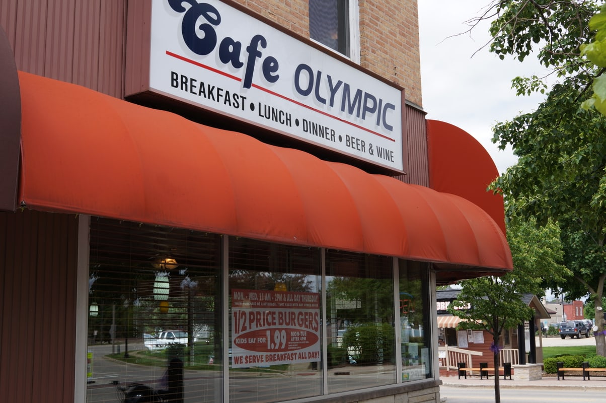 Cafe Olympic in Crystal Lake, Illinois