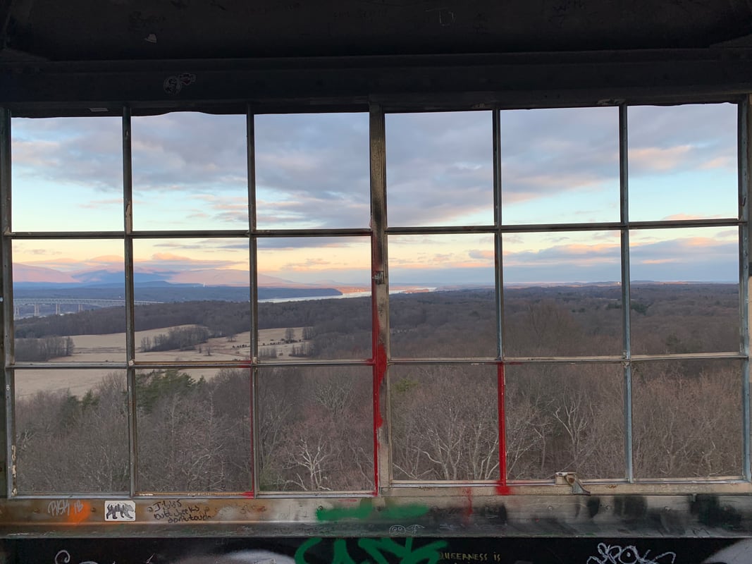 View from Ferncliff Forest observation tower