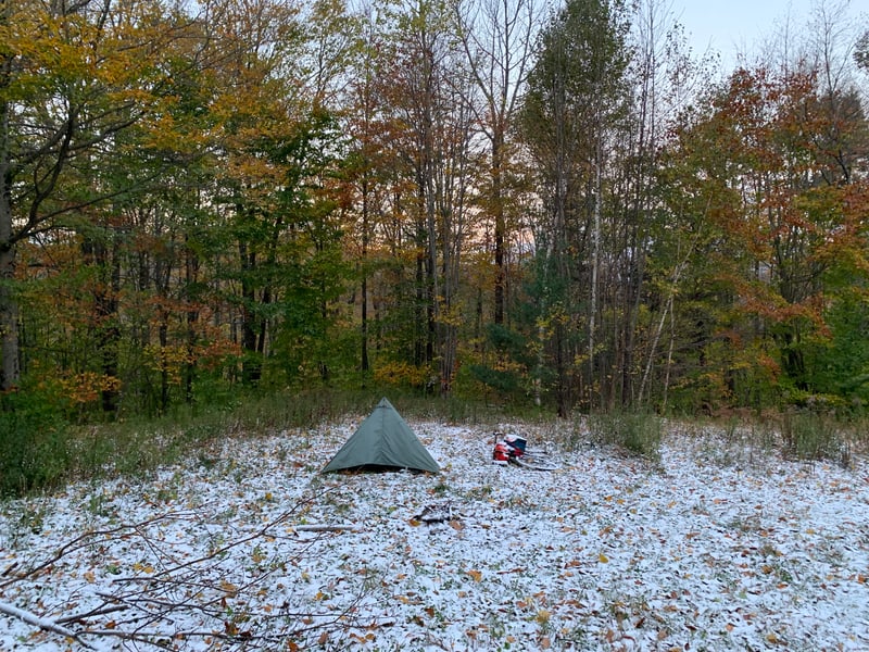 Calvin Coolidge State Forest campsite