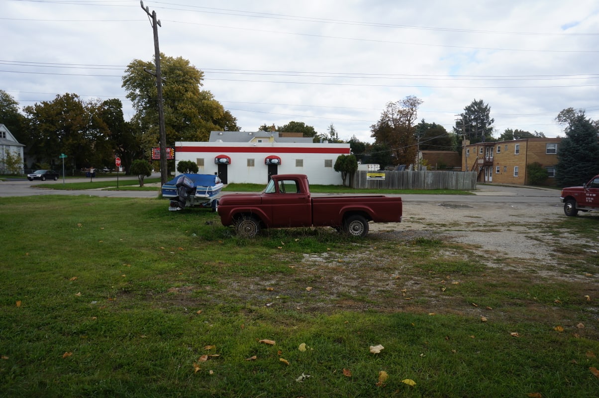 Old truck in Waukegan, IL