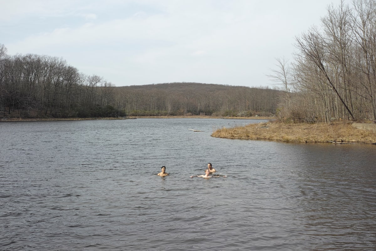 Swimming hole at Christa's Point