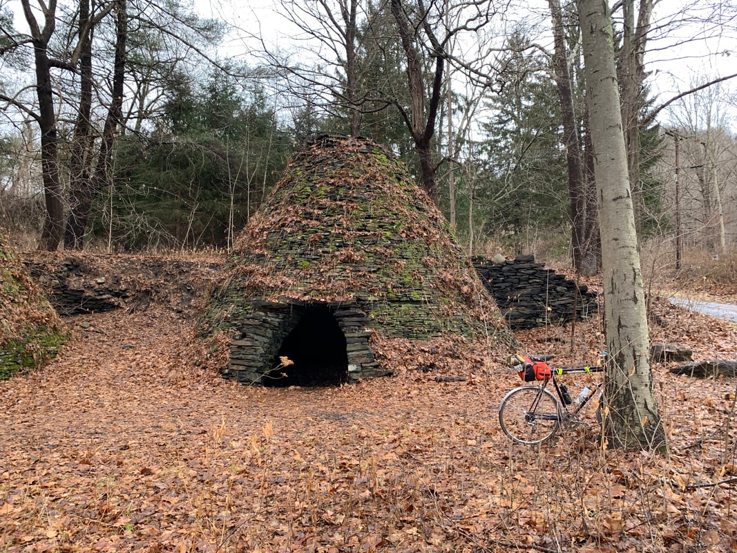 Kilns from the old ironworks in Wassaic