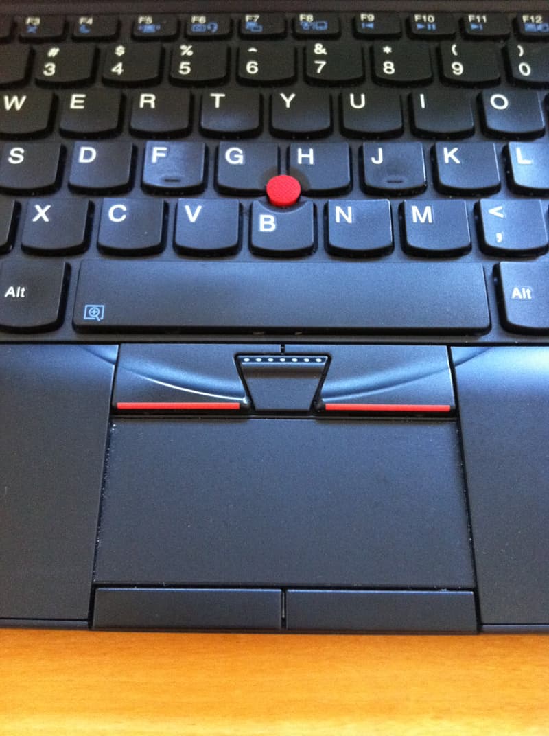 Thinkpad x120e trackpad and trackpoint