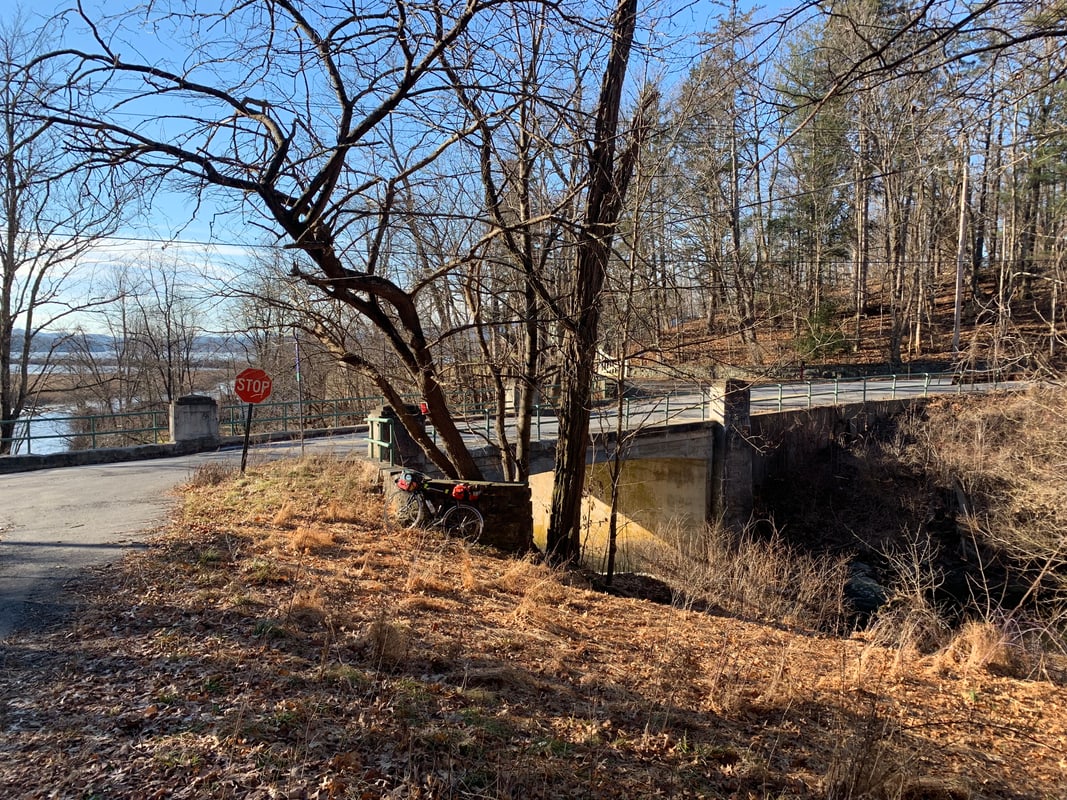 Bridge over the Landsman Kill at Vanderburgh Cove