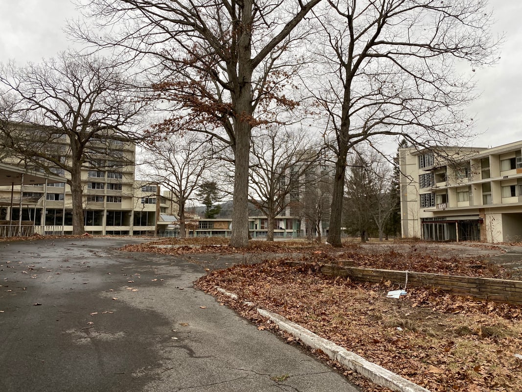 Abandoned Nevele resort