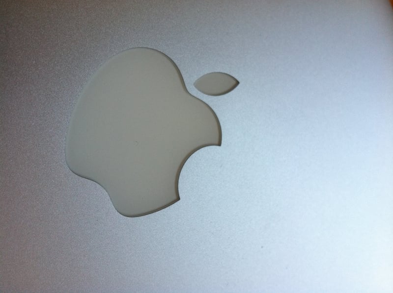 MacBook Air surface texture