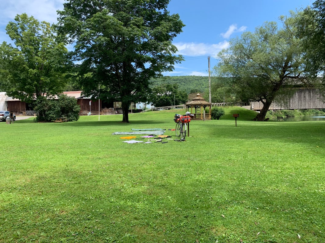 Drying out in Downsville