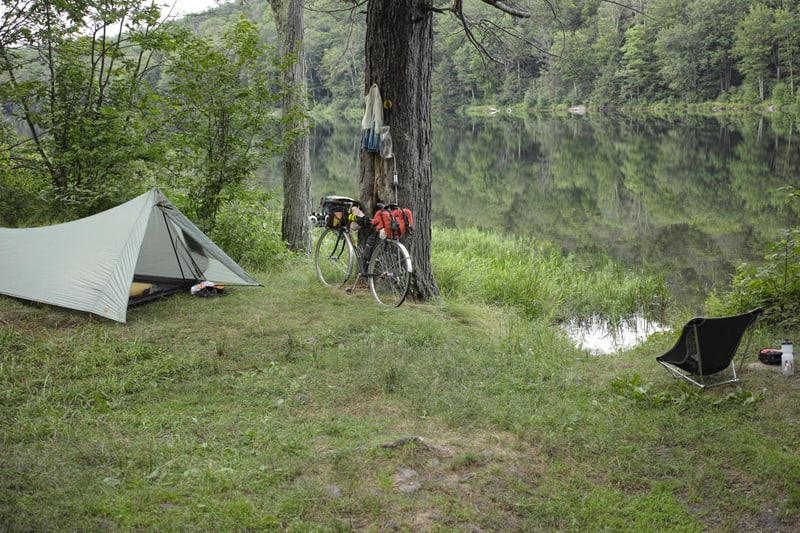 Campsite at Crystal Lake